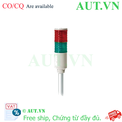 Đèn tháp Qlight ST45L-BZ-2-24-RG | 2 Tầng, 24VDC/AC, LED Đỏ-Xanh