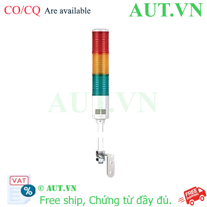 Đèn Tháp Qlight ST56L-BZ-3-220-RAG-LB18 | 3 Tầng LED, Còi 90dB, 220VAC