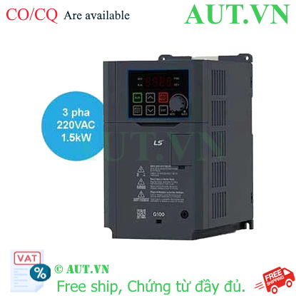 Biến tần LS LSLV0015G100-2EONN 1.5kW 3 pha 220V
