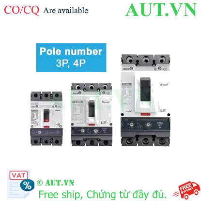 Áp tô mát khối susol LS TS1250H 3P 1250A 
