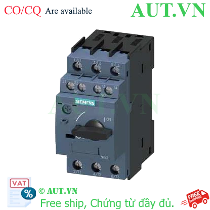 Bộ ngắt mạch bảo vệ động cơ Siemens 3RV2011-1AA15 (1.1-1.6A)