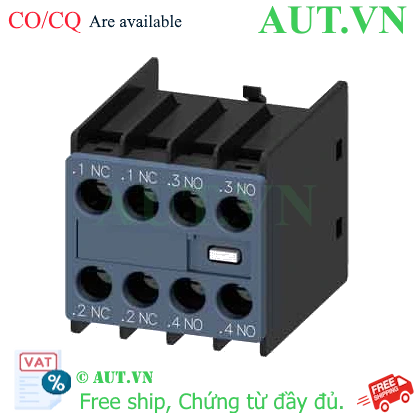 Tiếp điểm phụ Siemens 3RH2911-1HA22 (2NO+2NC) - Chính hãng AUT VN
