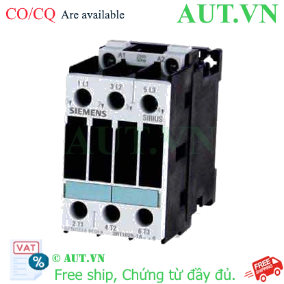 Khởi động từ Siemens 3RT10 25-1AP00 17A 230VAC - Chính hãng AUT VN