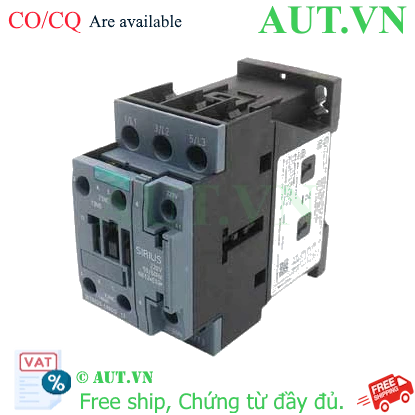 Contactor Siemens 3RT6025-1AN20 3 Pha 17A - Chính Hãng AUT VN