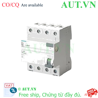 RCCB Siemens 5SV4747-0 80A 500mA 3P+N