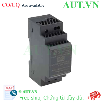 Bộ nguồn Mean Well HDR-30-24 24V 1.5A 36W - Nguồn DIN Rail Chính Hãng AUT VN
