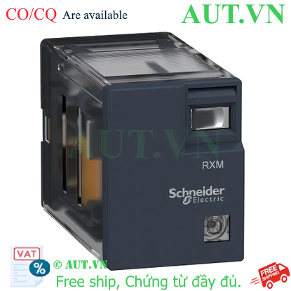 Rơ le trung gian Schneider RXM2LB1JD, 12Vdc, 8 chân