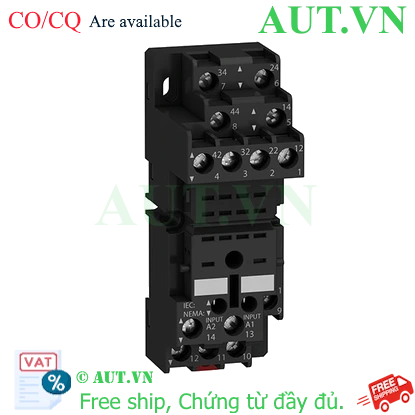 Đế Relay Schneider RXZE2M114 (14 Chân Dẹt, 10A) - Chính Hãng | AUT VN