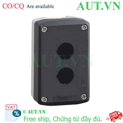 Hộp nút nhấn Schneider XALD02 - Vỏ 2 lỗ phi 22mm IP65