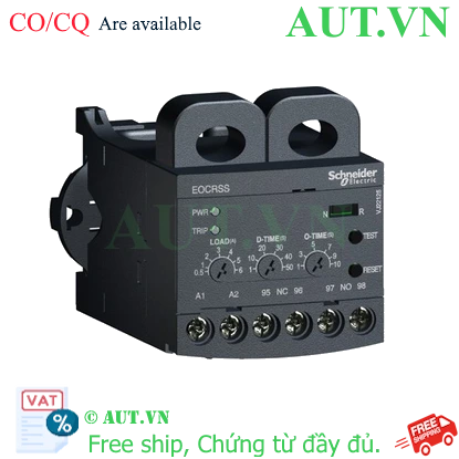 Rơ le Điện Tử EOCR Schneider EOCRSS-30W: Bảo Vệ Động Cơ Toàn Diện, Dải Điện Áp 380-440V