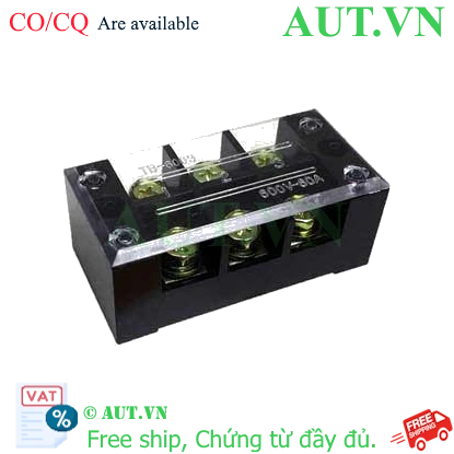 Cầu đấu dạng khối CHINT TB-6003 (3 cực, 60A, 600V)