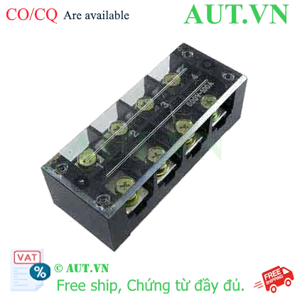 Cầu đấu dạng khối CHINT TB-10004 | 4 Cực, 100A, 600V Chính Hãng - AUT VN
