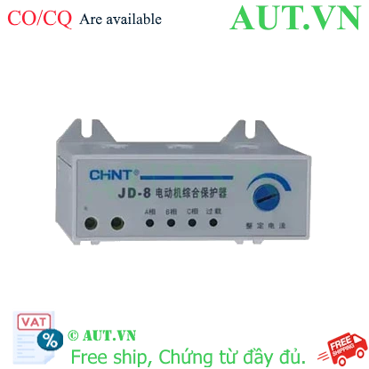 JD-8 2A-20A CHINT - Rơ le bảo vệ quá dòng - 220/380VAC