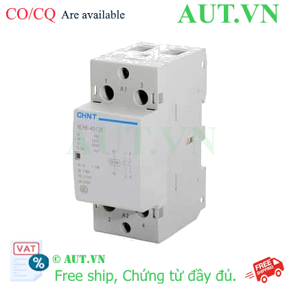 Công tắc tơ CHINT NCH8-40/20 220/230V, 40A, chính hãng