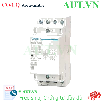 Khởi động từ NCH8-25/40 220/230V CHINT, 4P, tư vấn 24/7