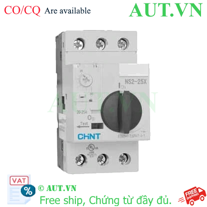 Bộ khởi động động cơ CHINT NS2-25X 20-25A Bộ khởi động động cơ CHINT NS2-25X 20-25A