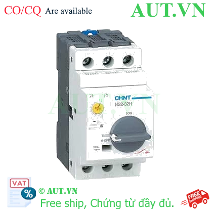 Bộ khởi động động cơ CHINT NS2-32H 0.16-0.25A Bộ khởi động động cơ CHINT NS2-32H 0.16-0.25A