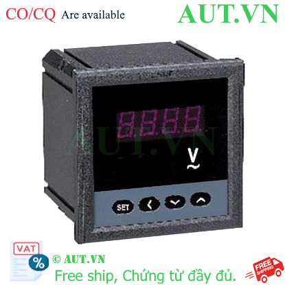 Vôn kế kỹ thuật số 1P CHINT PZ666-2 450V Vôn kế kỹ thuật số 1P CHINT PZ666-2 450V