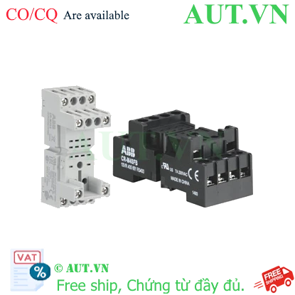 Đế rơ le trung gian ABB 1SVR405651R2100 (CR-M3LS) 
