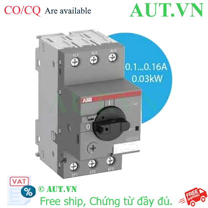 CB bảo vệ động cơ ABB MS116-0.16 (1SAM250000R1001) chính hãng