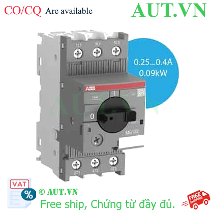 Cầu dao bảo vệ động cơ ABB 1SAM350000R1003 (MS132-0.4) Cầu dao bảo vệ động cơ ABB 1SAM350000R1003 (MS132-0.4)