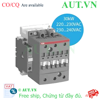 Contactor ABB AX65-30-11-80 (115A, 30kW) Chính Hãng - AUT VN