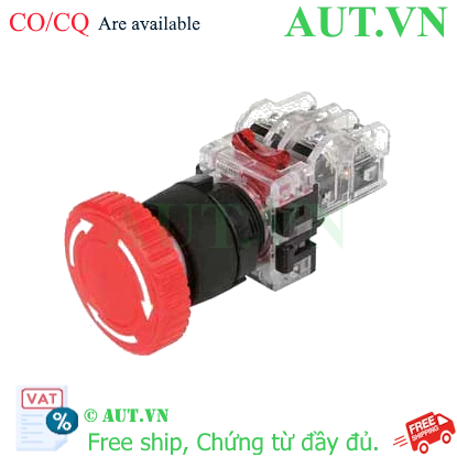 Nút nhấn khẩn cấp Hanyong Nux MRE-TR1R Phi 22mm: Bền bỉ, Nhấn giữ, Xoay Reset