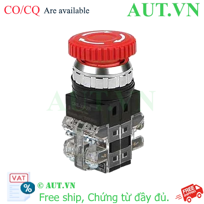 Nút Dừng Khẩn Cấp Hanyong Nux CRE-30R2R (2NO+2NC) Phi 30mm – An Toàn & Chính Hãng AUT VN