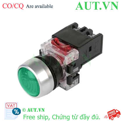 Đèn báo LED Hanyoung Nux MRP-RA0G 22mm - Màu Xanh Lá - 100...240VAC