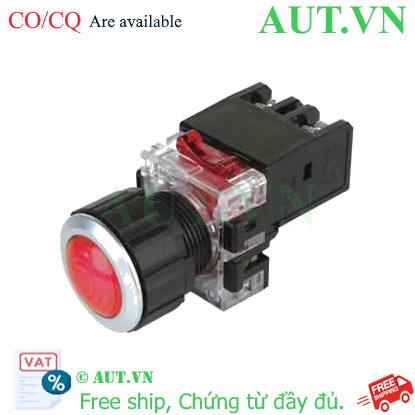 Đèn báo Hanyoung Nux MRP-ND0R | Phi 25mm, LED Đỏ, 24V AC/DC