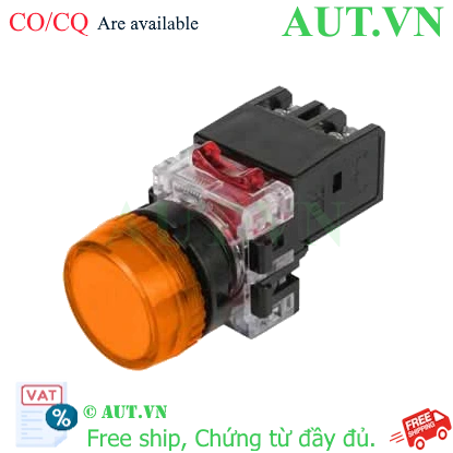 Đèn Báo LED Hanyoung Nux MRP-TA3Y 380VAC - Màu Vàng, D22 Siêu Sáng
