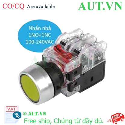 Công tắc nút nhấn Hanyong Nux MRX-RM1A0Y