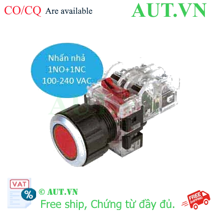 Công tắc nút nhấn Hanyong Nux MRX-NM1A0R