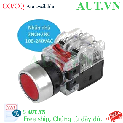 Công tắc nút nhấn Hanyong Nux MRX-RM2A0R