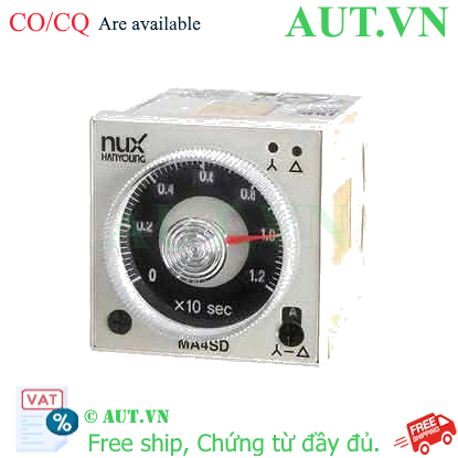 Timer Hanyoung Nux MA4SD – Bộ Đặt Thời Gian Khởi Động Sao Tam Giác Chuyên Dụng