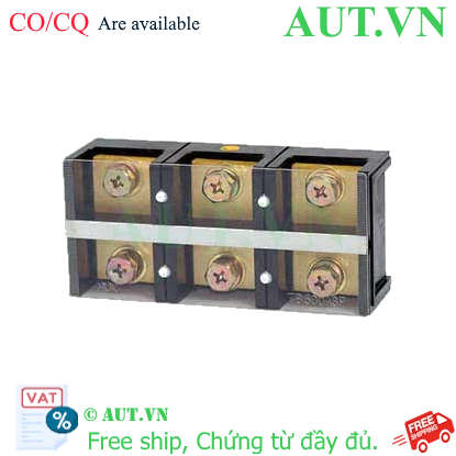 Cầu đấu dây Hanyoung Nux HYT-5003, 500A, 3 Pha chính hãng