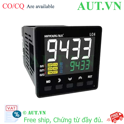 Bộ đếm Hanyong Nux LC4-P42ND (24-48V AC/DC, 4 số)