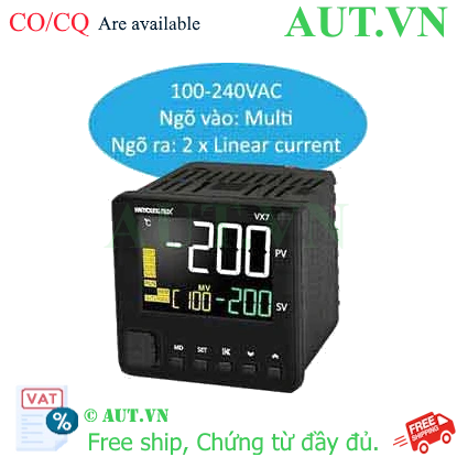 Đồng hồ nhiệt Hanyoung Nux VX7-UCNA-A2T (Bộ điều khiển nhiệt độ PID)