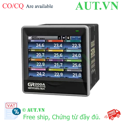 Bộ ghi dữ liệu Hanyoung Nux GR200A-1221 - Màn hình cảm ứng 5.7 inch | AUT VN