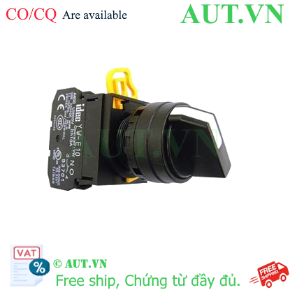 Công tắc 2 vị trí IDEC YW1S-21E10 22mm 1NO (tự trả bên phải)