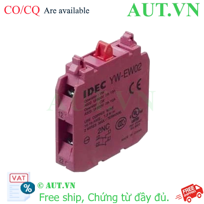 Khối tiếp điểm IDEC YW-EW02 (2NC) Chính Hãng - AUT VN