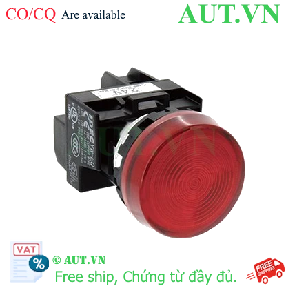 Đèn báo IDEC YW1P-1EM42R 220V 22mm (đỏ)
