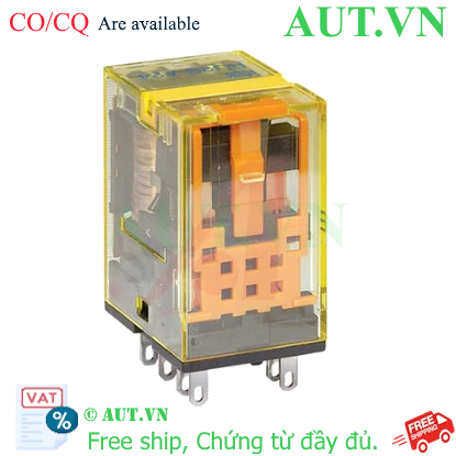 Rơ Le Trung Gian IDEC RU2S-A24 24VAC 10A (8 Chân Dẹp) – Chính Hãng AUT.VN