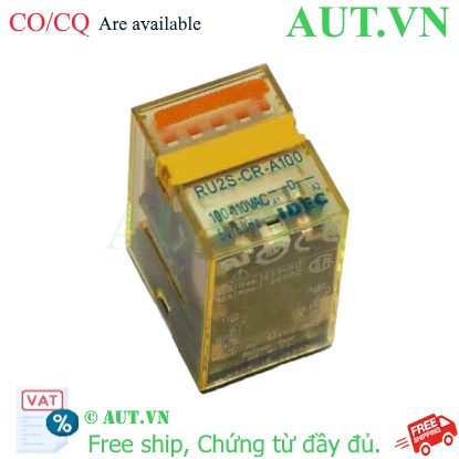 RU2S-CR-A100 Rơ le kiếng 8 chân IDEC - Hàng chính hãng