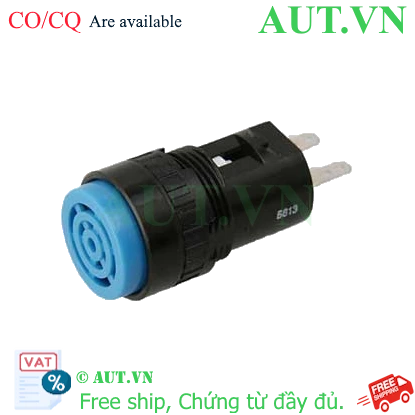 Còi báo âm thanh IDEC UZ6-12 24VDC - Lắp lỗ D16mm chính hãng