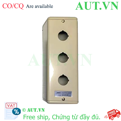 Hộp Nút Ấn IDEC KGNW313Y 3 Lỗ D22 - Tối ưu cho cảm biến nhiệt độ và độ ẩm