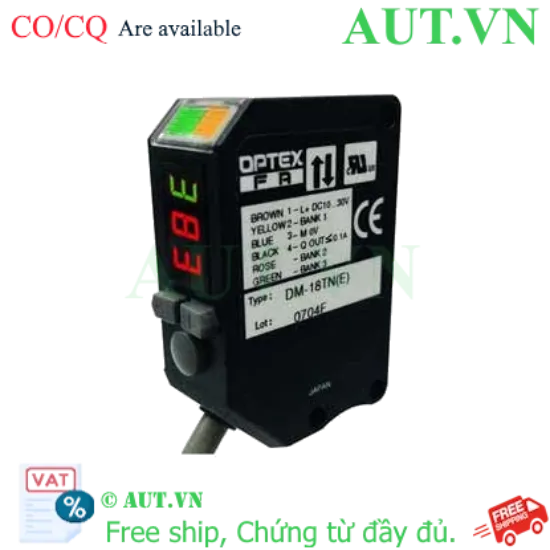 Ảnh của Cảm biến màu hiển thị số OPTEX FA DM-18TN 