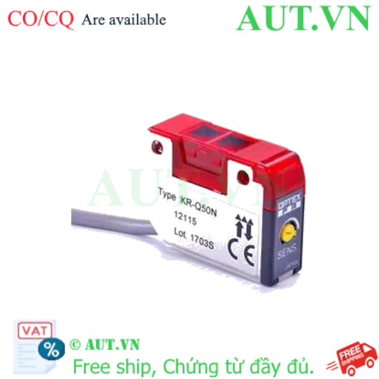 Ảnh của Cảm biến quang OPTEX FA KR-Q50CP phản xạ gương, 500mm