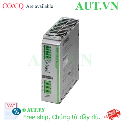 Ảnh của Bộ nguồn dòng vào 1 pha, ra 24VDC 5A PHOENIX CONTACT TRIO-PS/1AC/24DC/5 (2866310) 