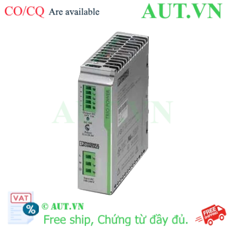 Ảnh của Bộ nguồn dòng vào 1 pha, ra 24VDC 5A PHOENIX CONTACT TRIO-PS/1AC/24DC/5 (2866310) 